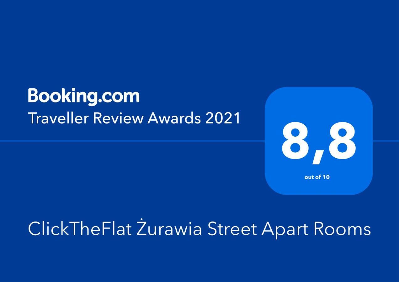 Clicktheflat Zurawia Street Apart Rooms وارسو المظهر الخارجي الصورة